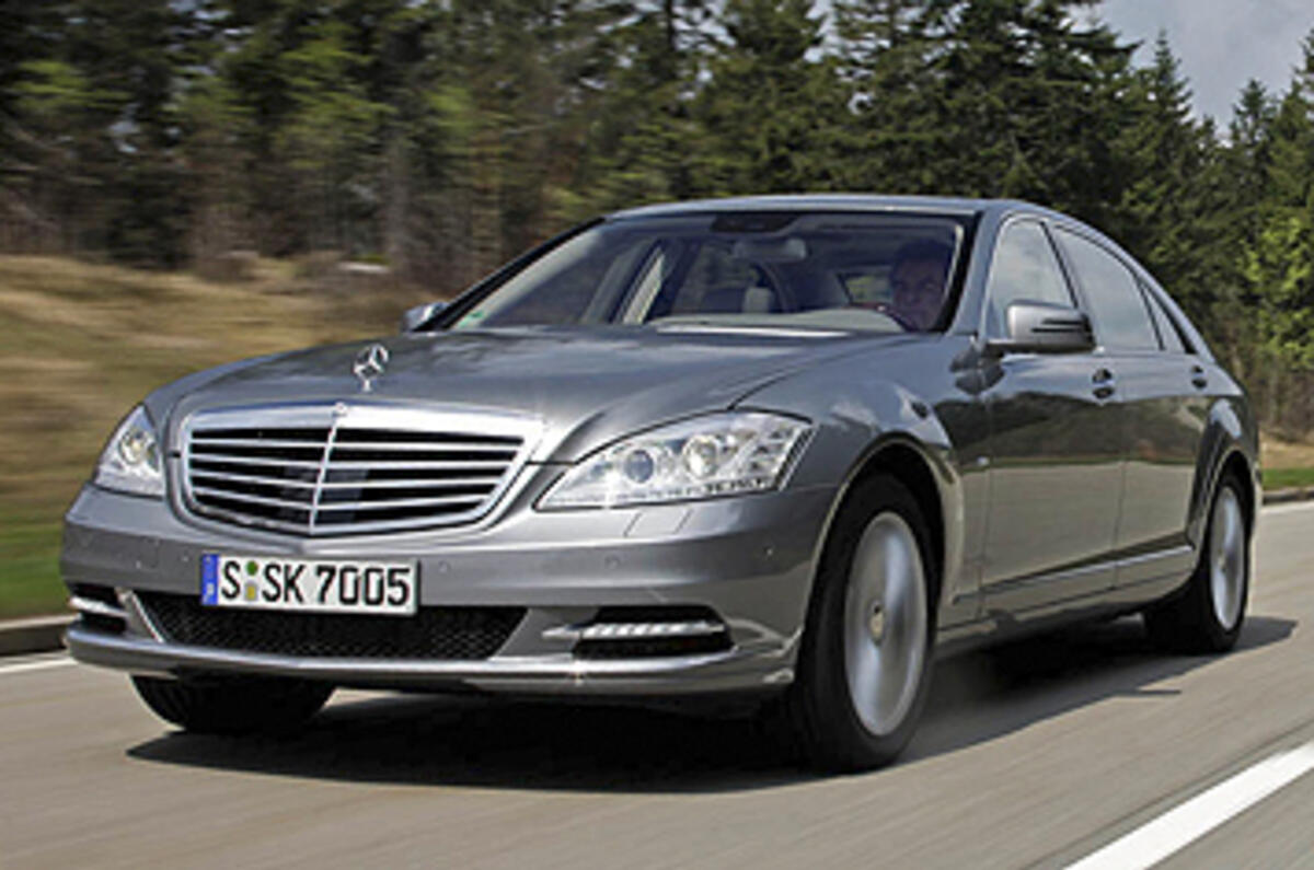 Merc plans plug-in S-class