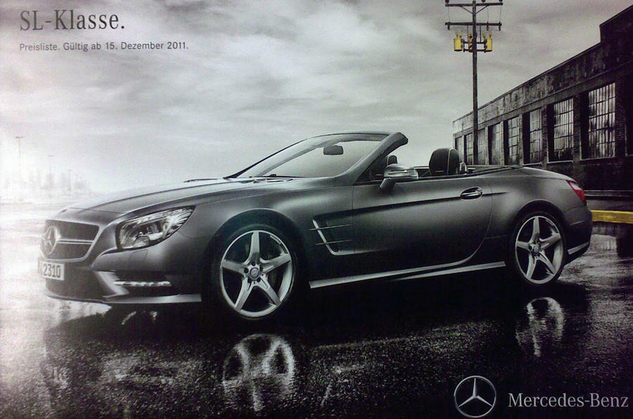 Mercedes SL pics leaked