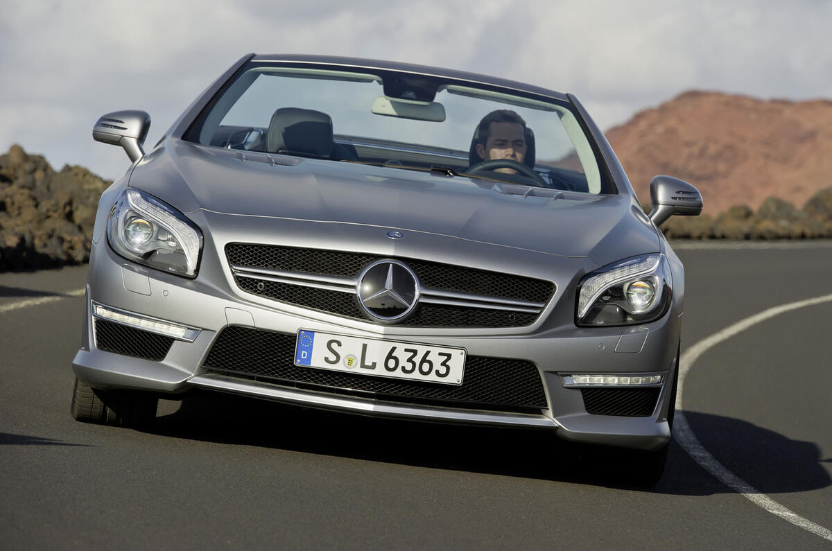 Geneva show 2012: Merc SL63 AMG