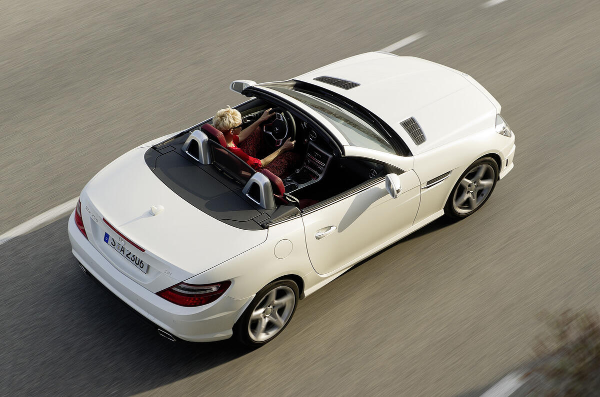 Diesel Mercedes SLK unveiled