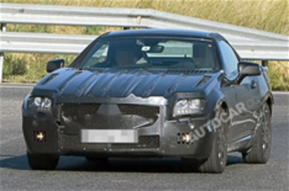 Next Mercedes SLK spied