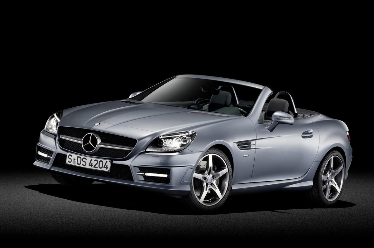 Geneva motor show: Mercedes SLK