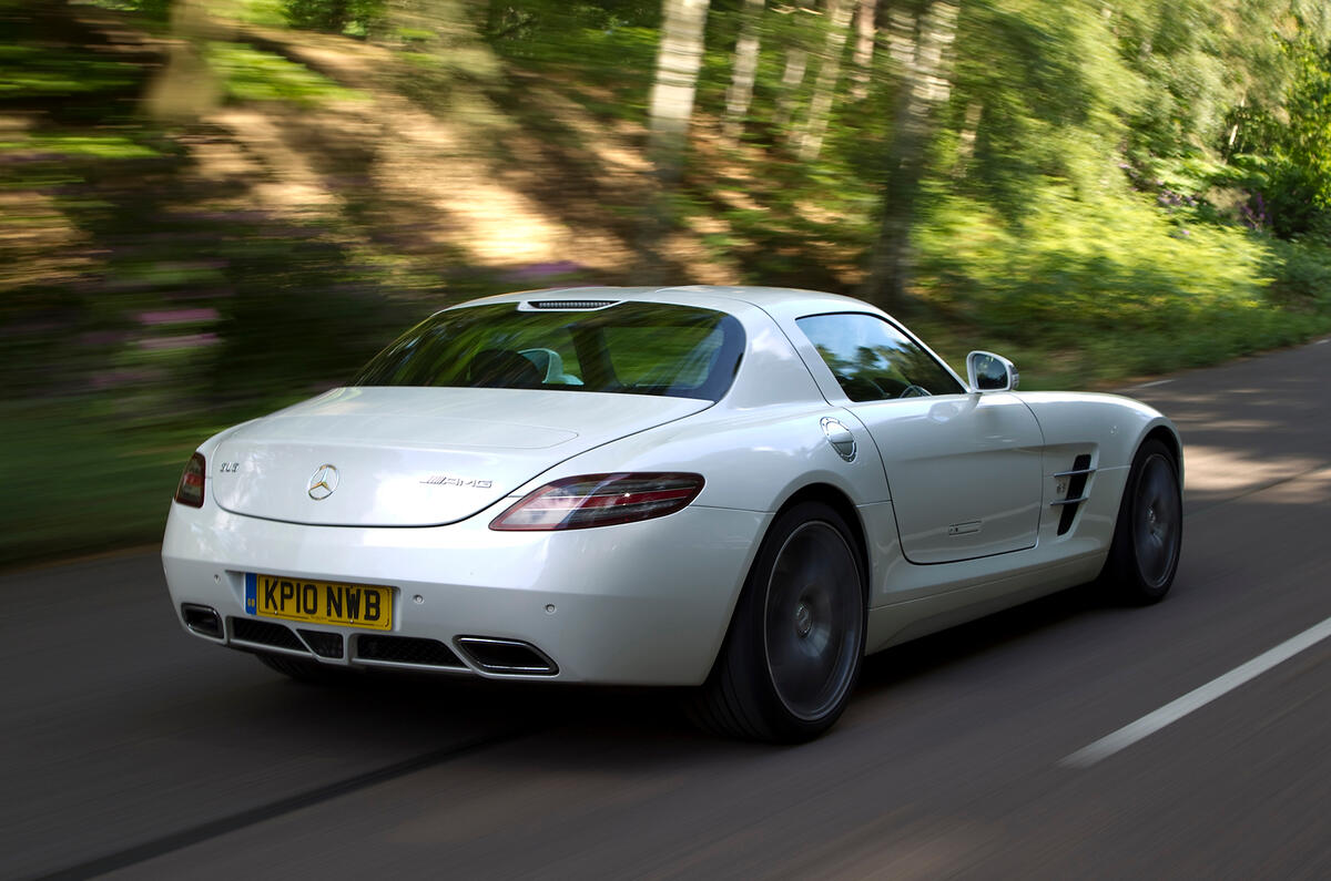 Mercedes-AMG SLS rear quarter