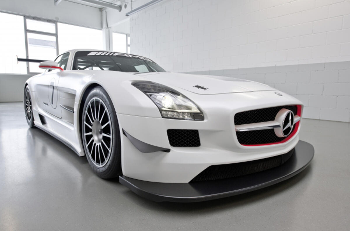 Merc SLS GT's Black Series hint