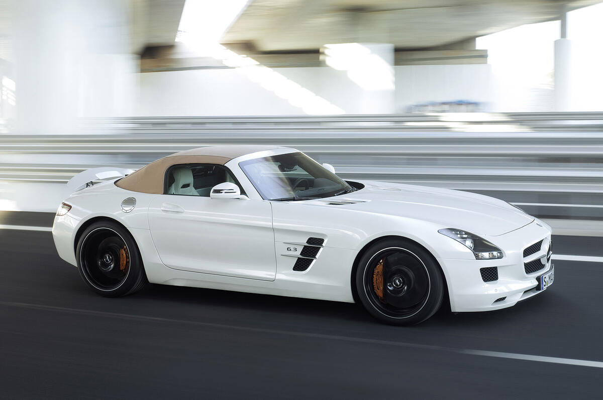 Frankfurt Show Mercedes Sls Roadster Autocar