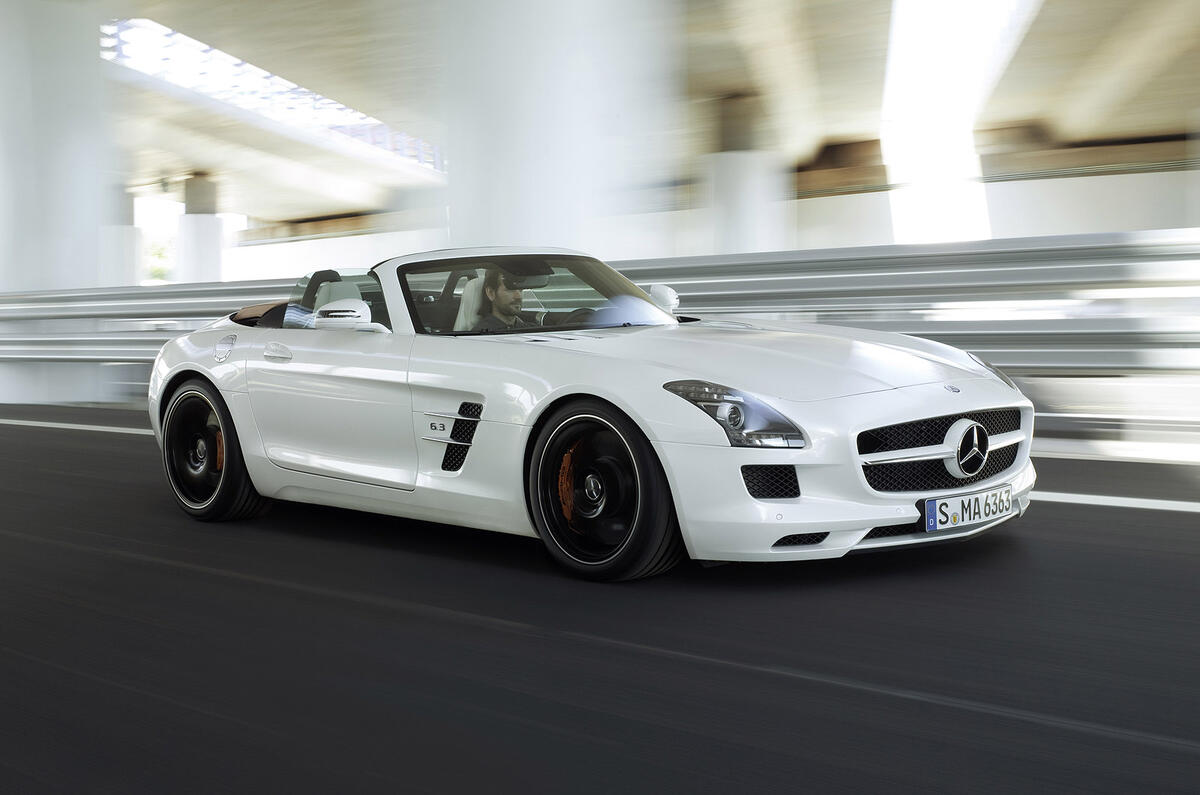 Frankfurt show - Mercedes SLS Roadster