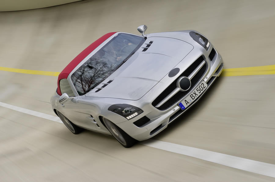 Mercedes shows SLS Roadster