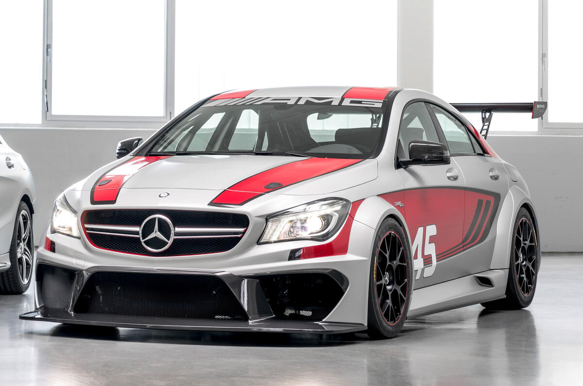 Mercedes Cla 45 Amg Racing Series Concept Previewed Autocar