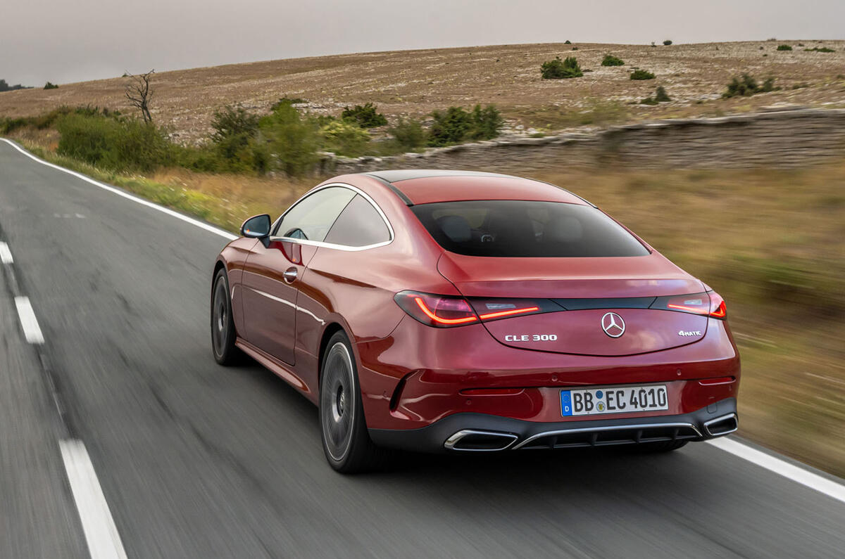 mercedes cle review 202303 tracking rear
