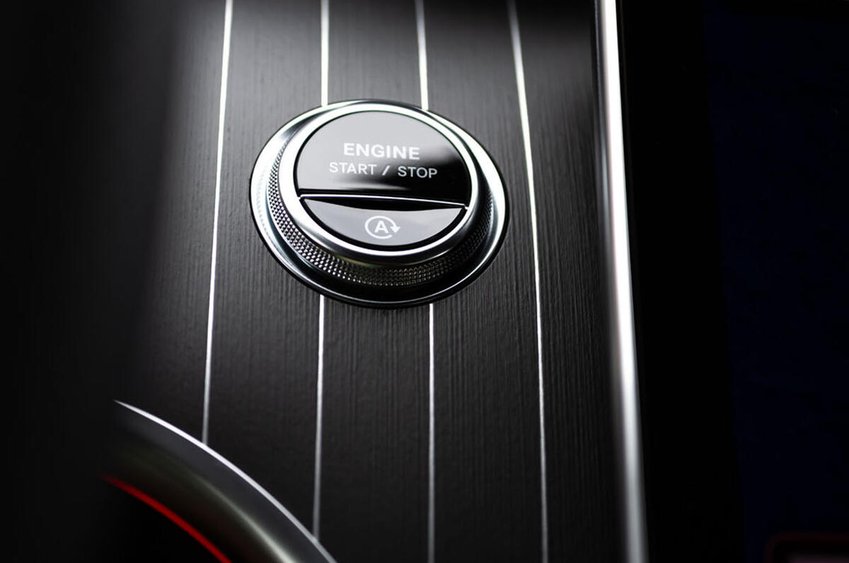 mercedes cle review 202313 starter button