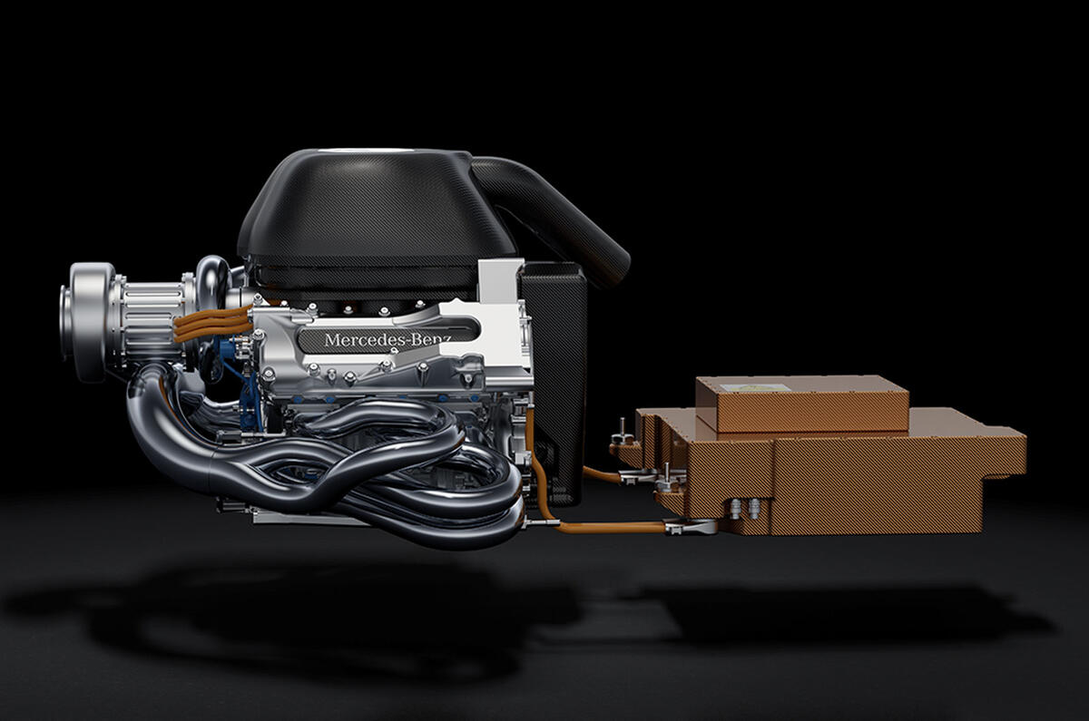 engine mercedes f1