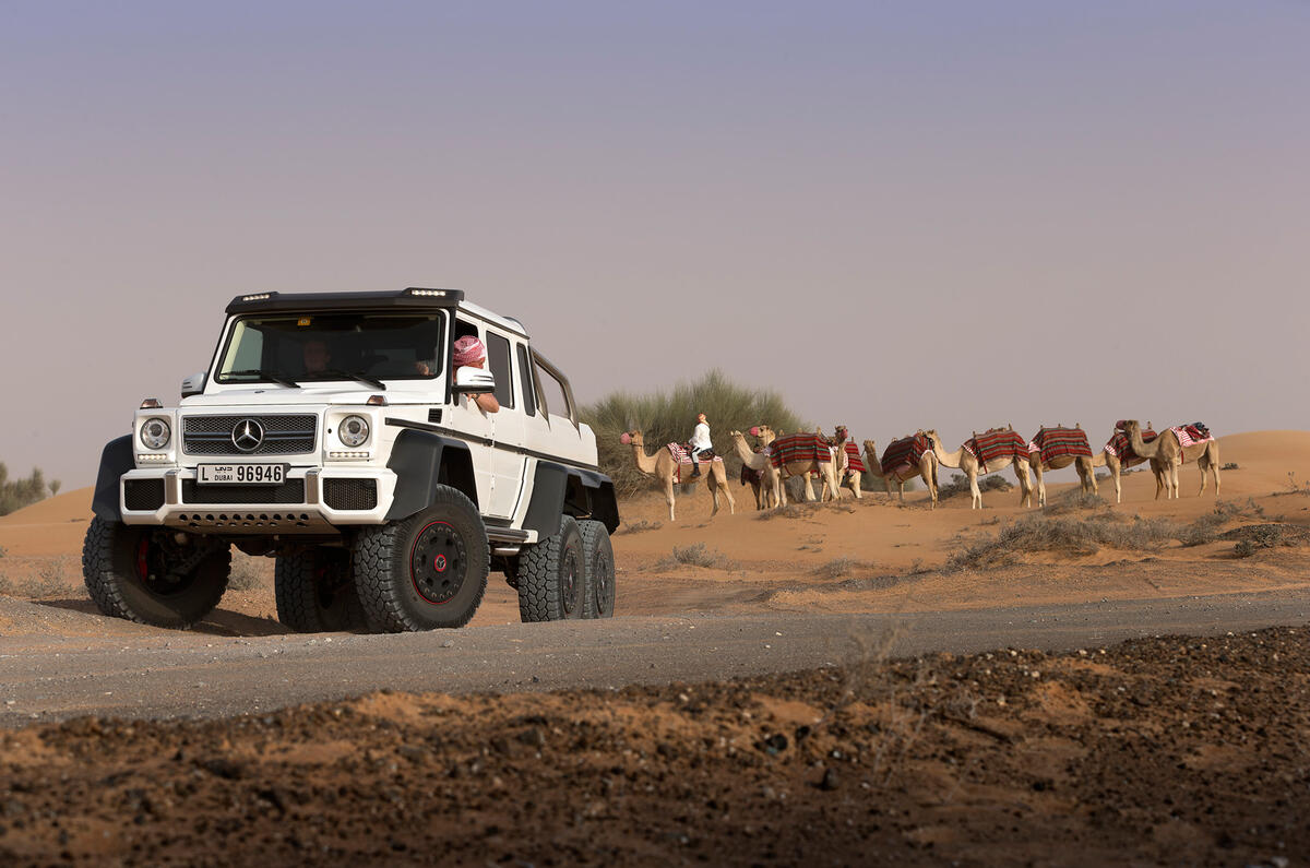 The £370,000 Mercedes-AMG G 63 6x6 is not quite as expensive as the SLS Electric Drive