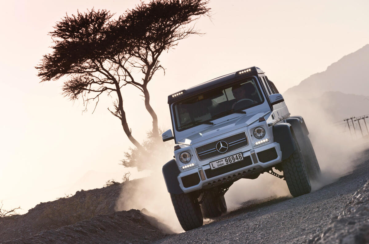 The Mercedes-AMG G 63 6x6 was originally developed for the Australian military