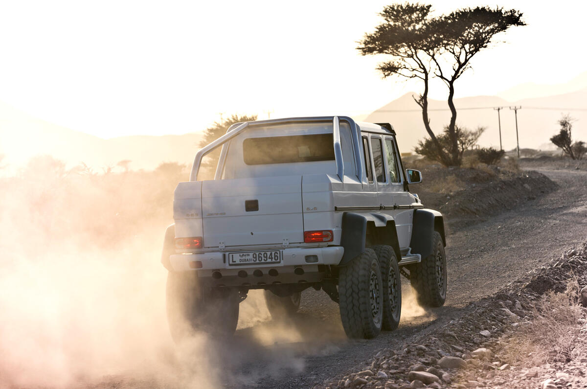 The Mercedes-AMG G 63 6x6 will be built on a limited basis at Mercedes-Benz's plant in Graz, Austria