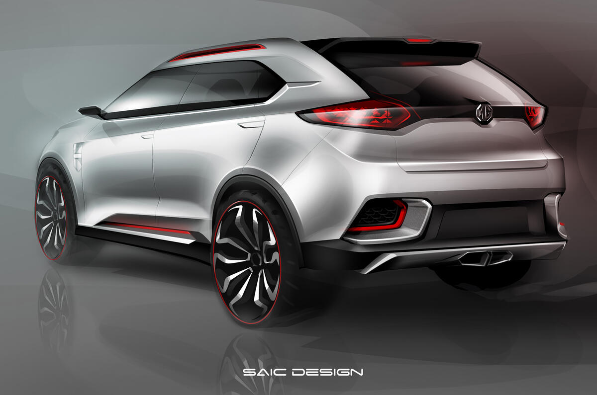 MG CS SUV concept poised for Shanghai reveal MG CS SUV concept poised for Shanghai reveal