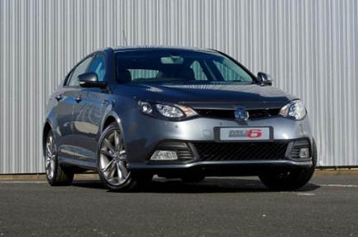 MG6 gets UK launch