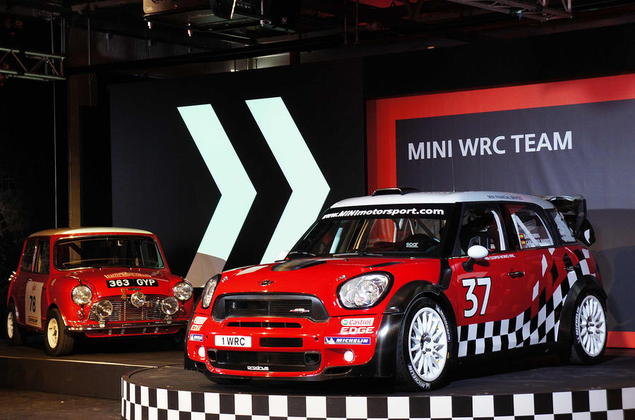 Mini's WRC car - now with video
