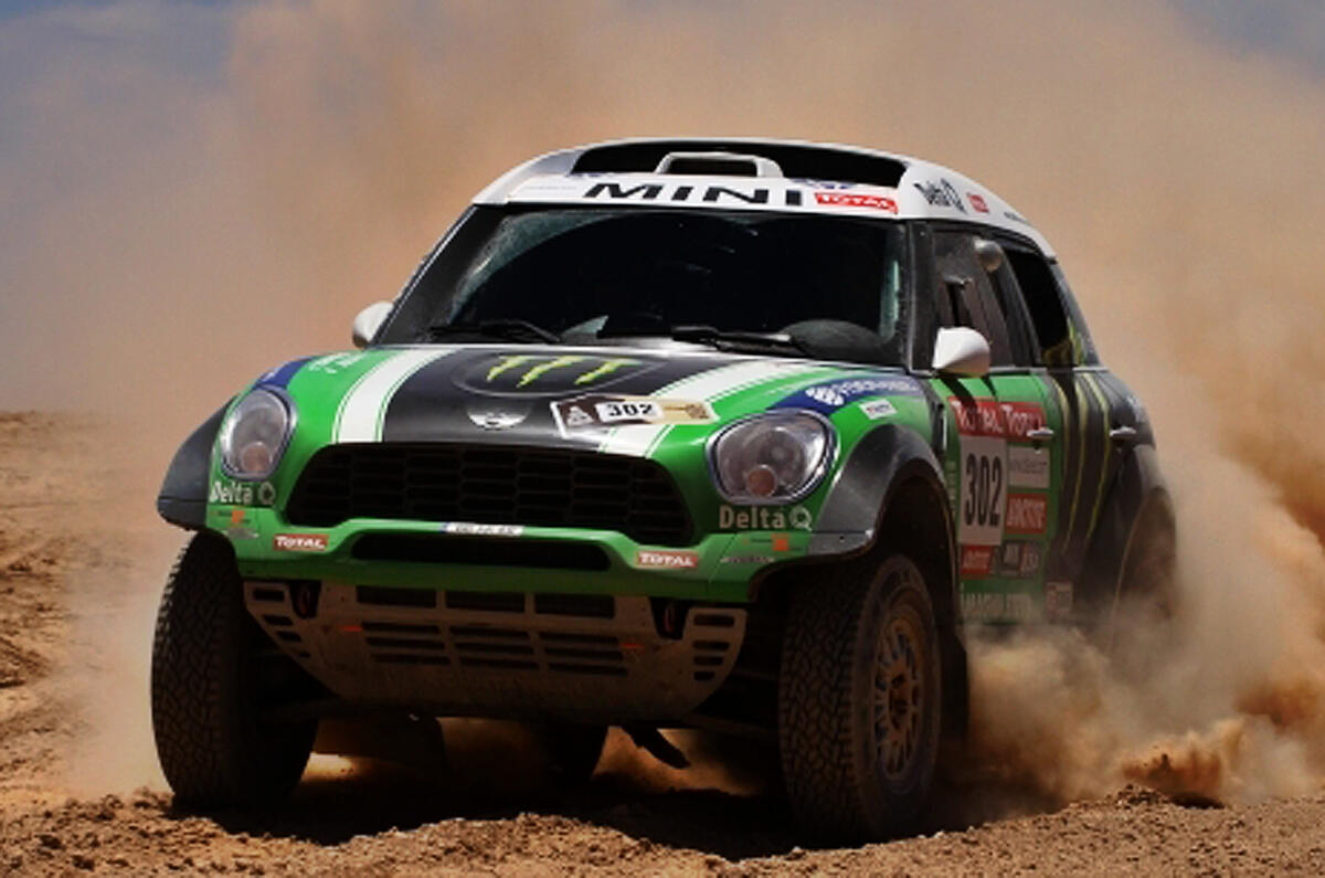 Modified Countryman wins Dakar