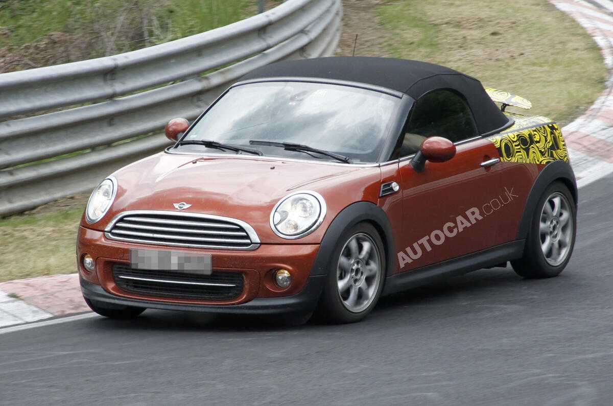 Mini Roadster here in 2012