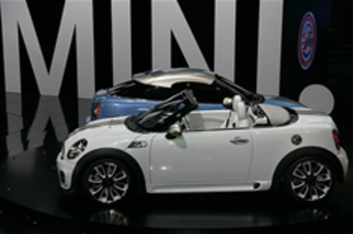 Frankfurt motor show: Mini Roadster