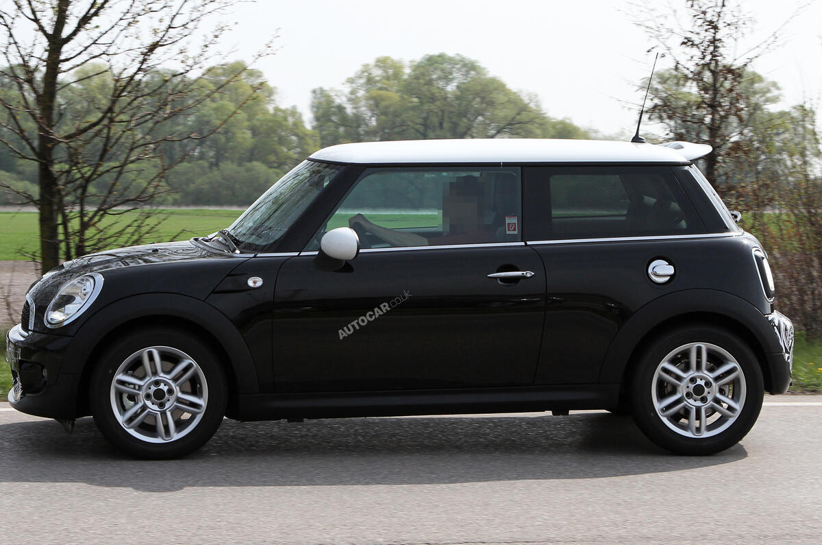 New Mini Cooper S pictured