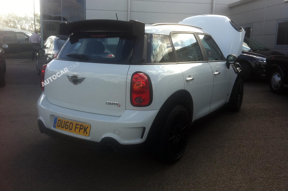 Mini's hot Prodrive Countryman