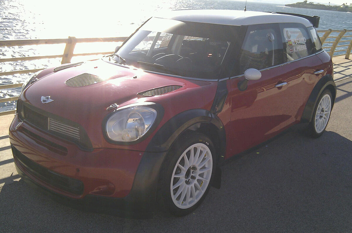 Mini Countryman WRC shown