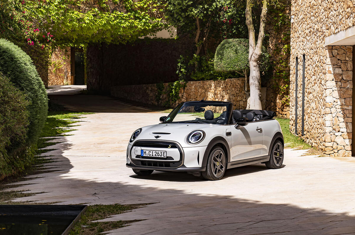 mini electric cabriolet avis 17 statique avant