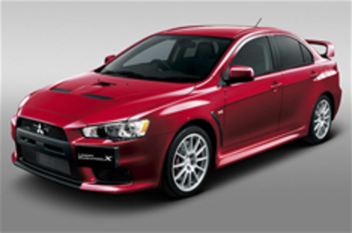 Mitsubishi Evo X updated