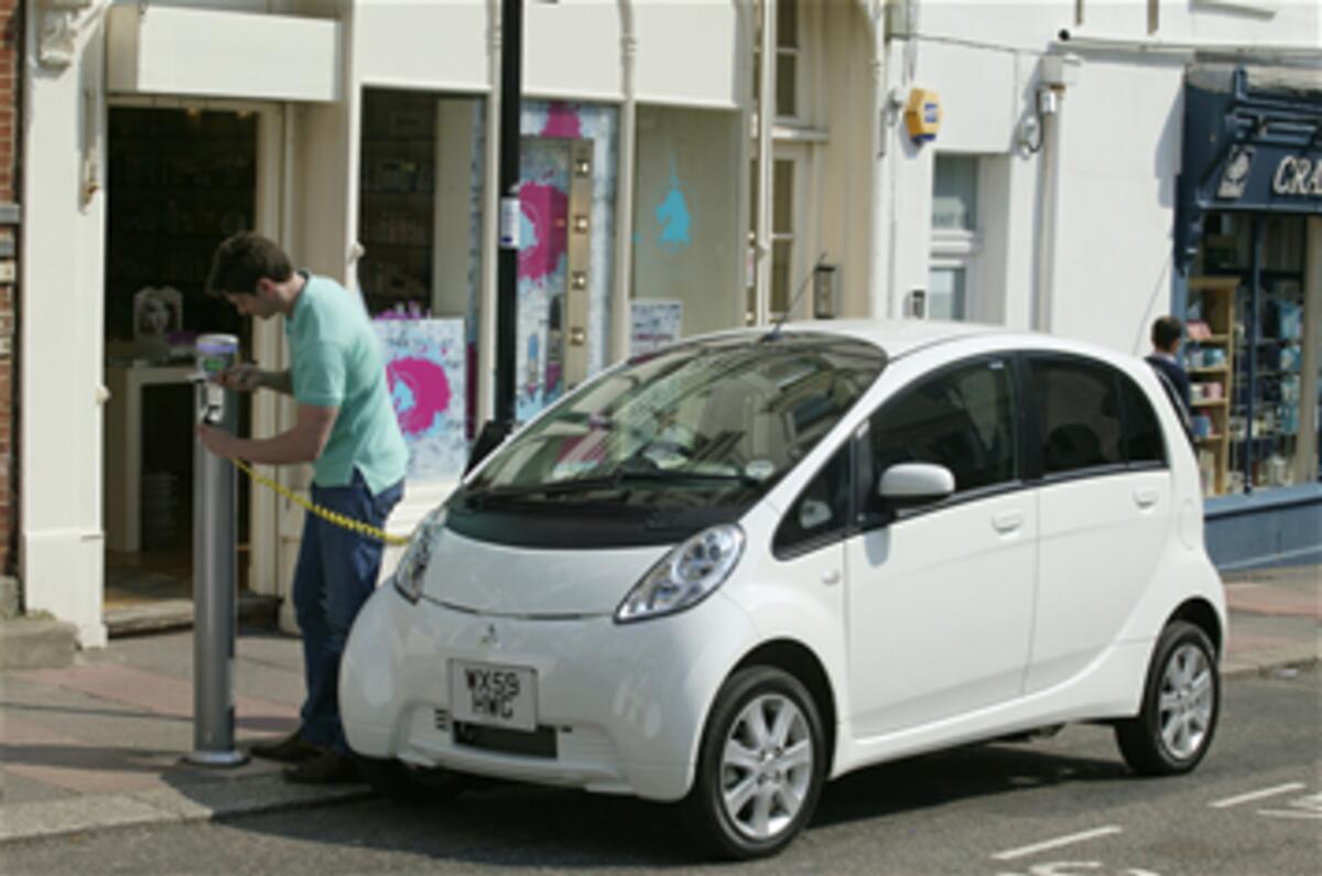 Geneva show: Mitsubishi's MiEV house