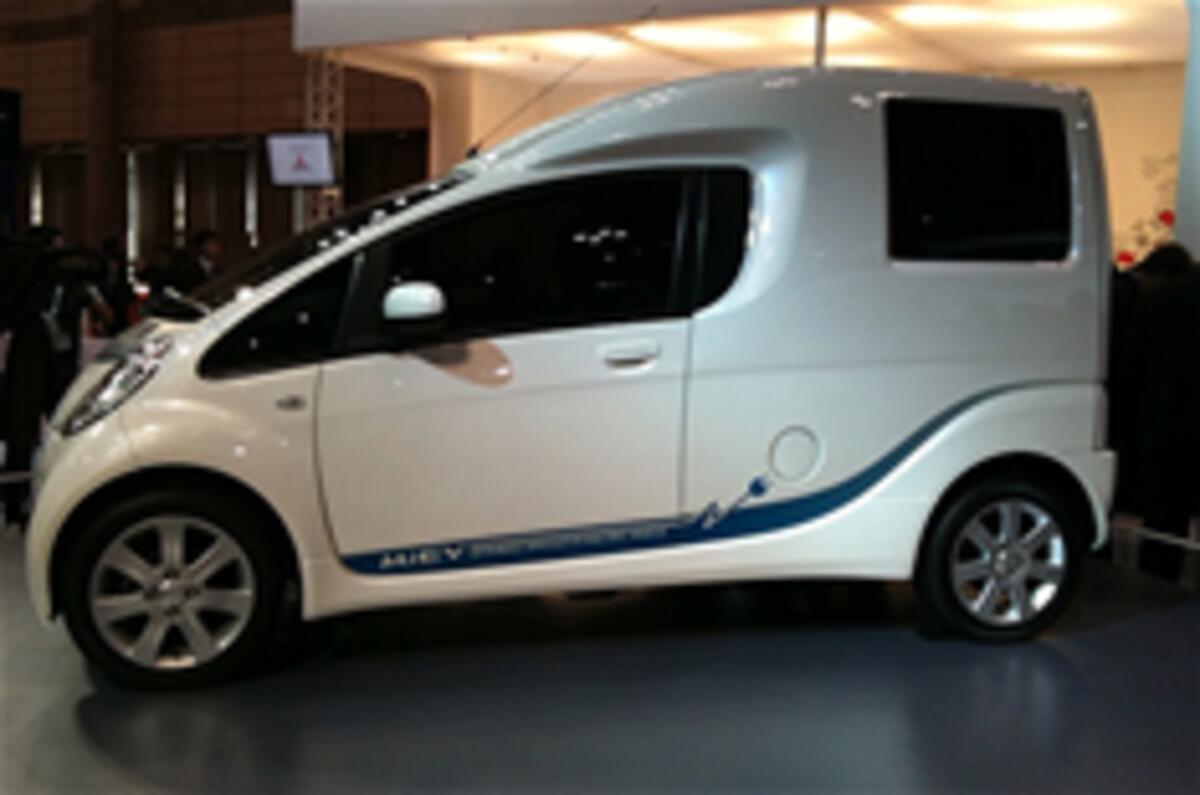 i-MiEV Cargo electric van for UK | Autocar