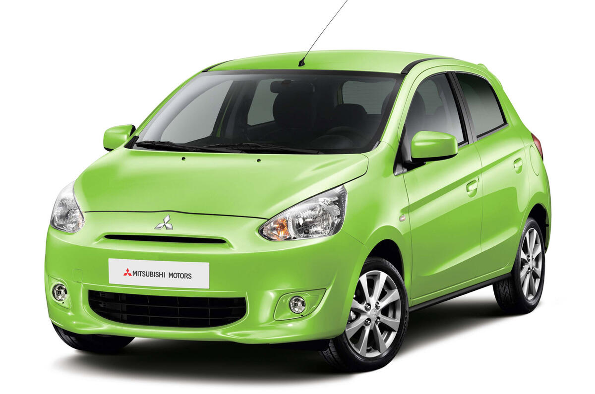 Paris motor show 2012 Mitsubishi Mirage Autocar