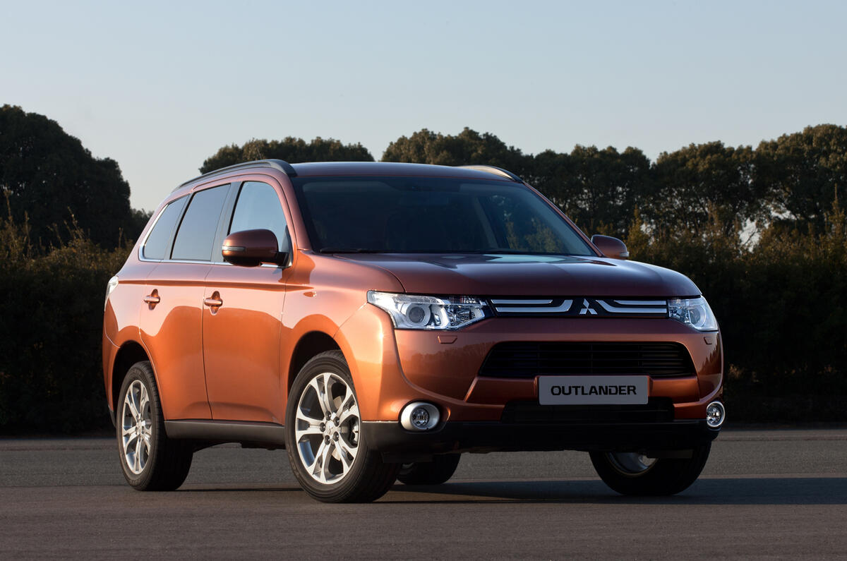 Geneva show 2012: Mitsubishi Outlander