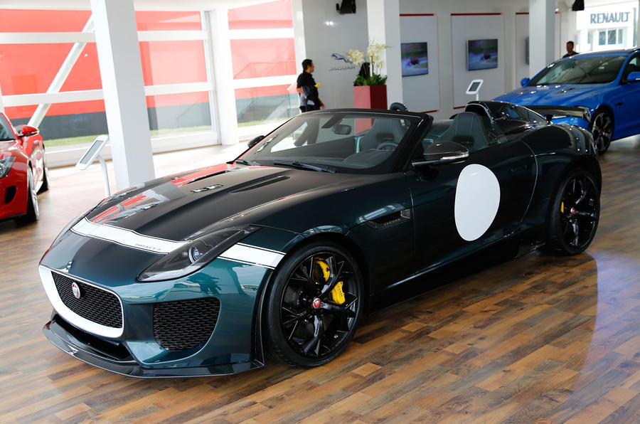 Jaguar F-type Project 7 revealed