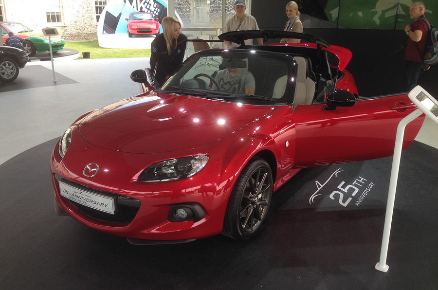 Anniversary edition Mazda MX-5 to be shown at Goodwood