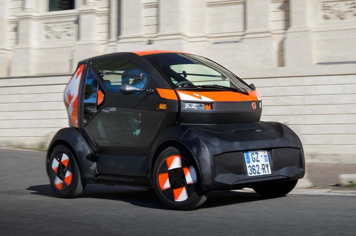 Mobilize Duo avant trois quarts de virage