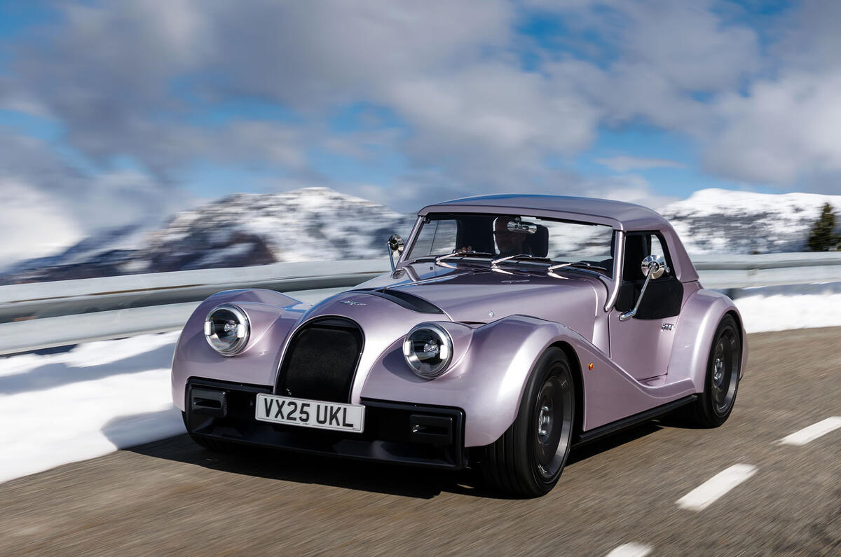 Revue de la Morgan Supersport 2025, angle avant 004