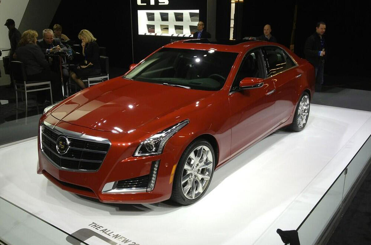 New York motor show: Cadillac CTS