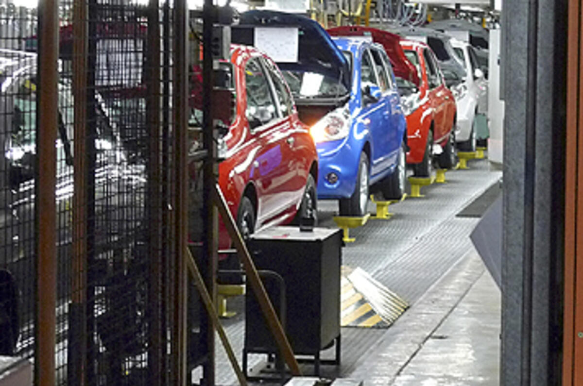 Euro car production falls in 2009