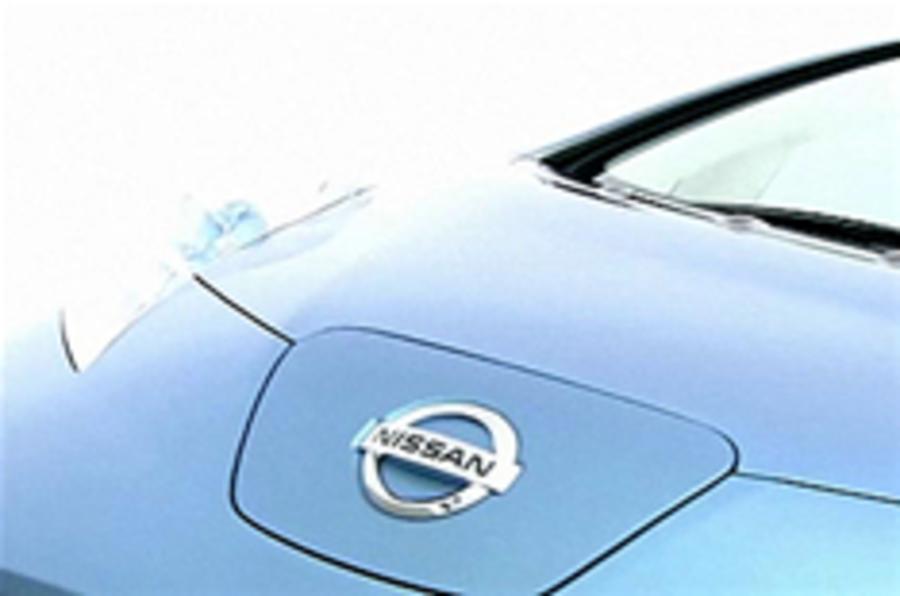 Nissan EV teaser photo