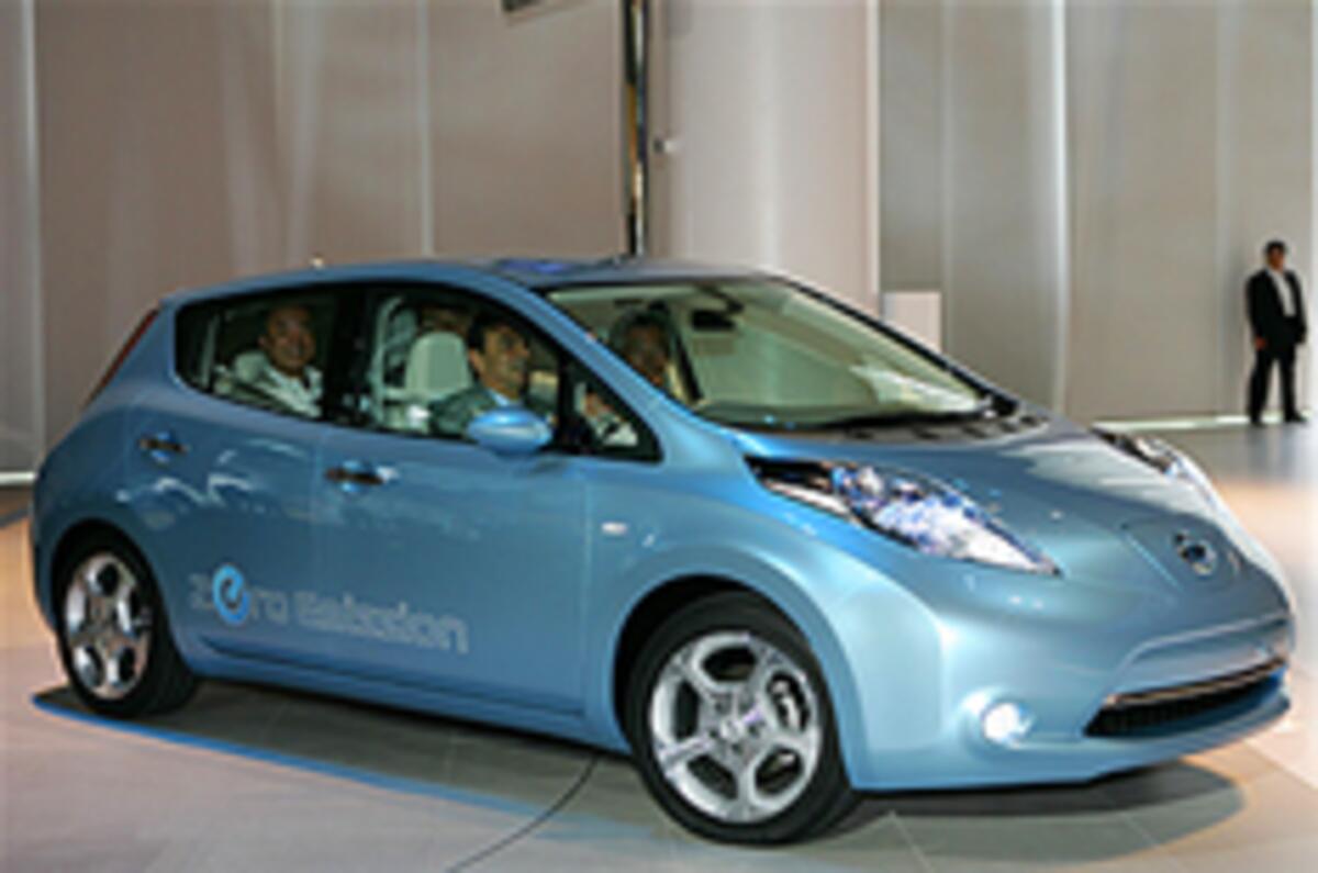 Nissan's UK Leaf plans 'on ice'