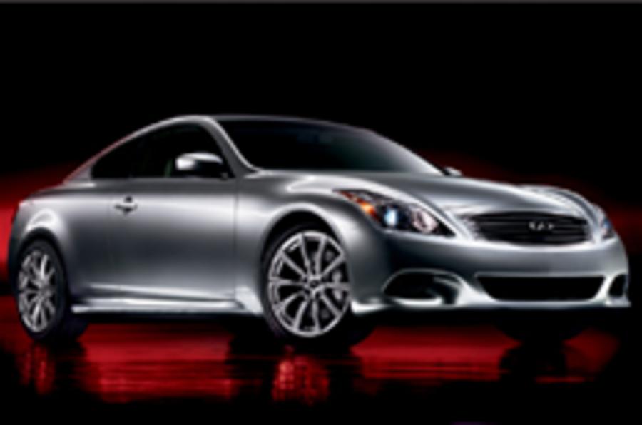 New Infiniti G37 coupe breaks cover