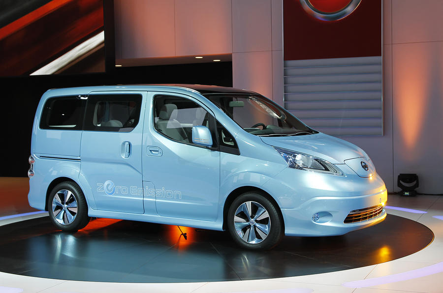 Electric Nissan e-NV200 van set for Geneva reveal