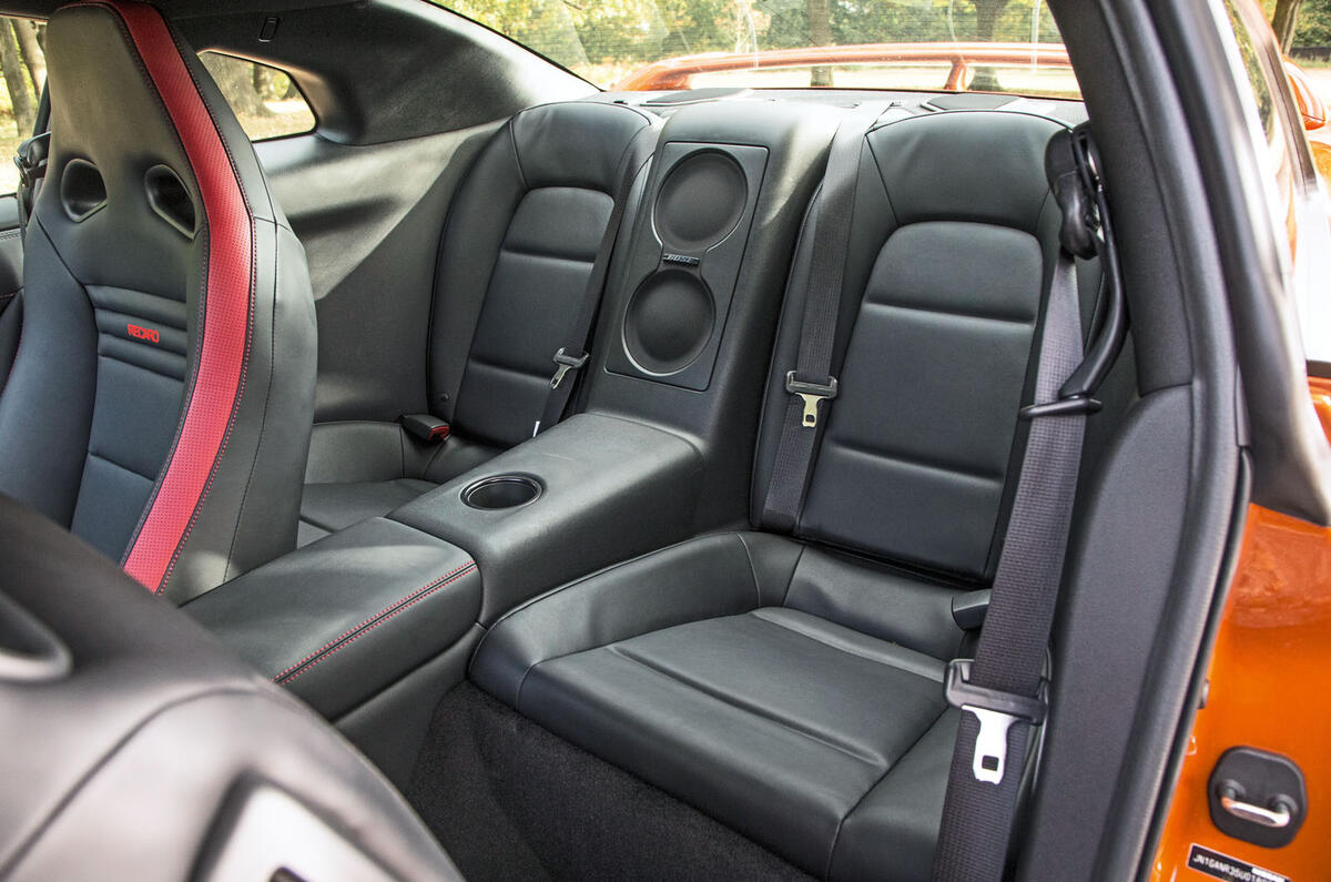 Nissan GT-R rear seats
