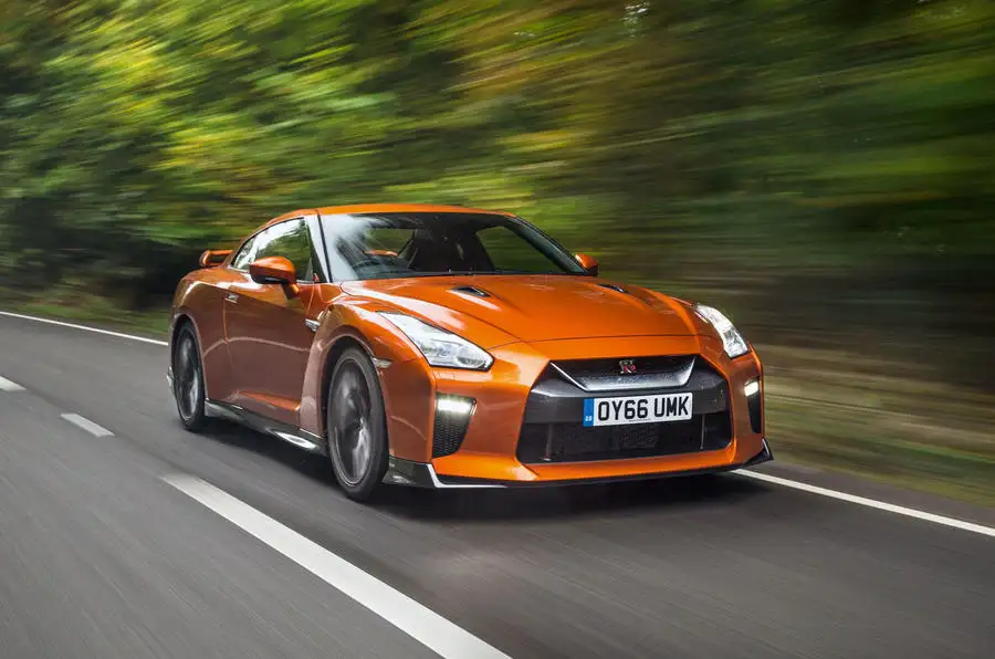 Nissan GTR Yellow Sports Car, Nissan GT-R Sports 2020 HD phone