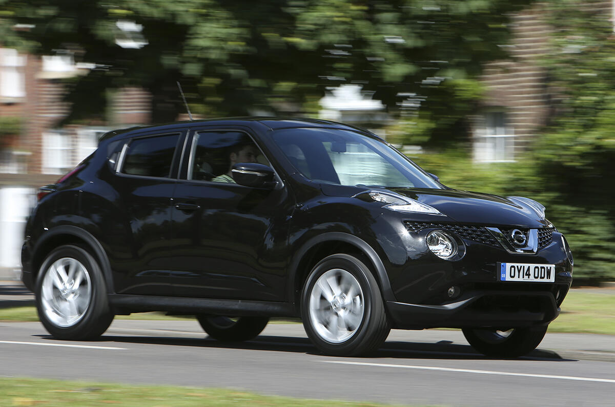 Prova Nissan Juke scheda tecnica opinioni e dimensioni 1.5 ...