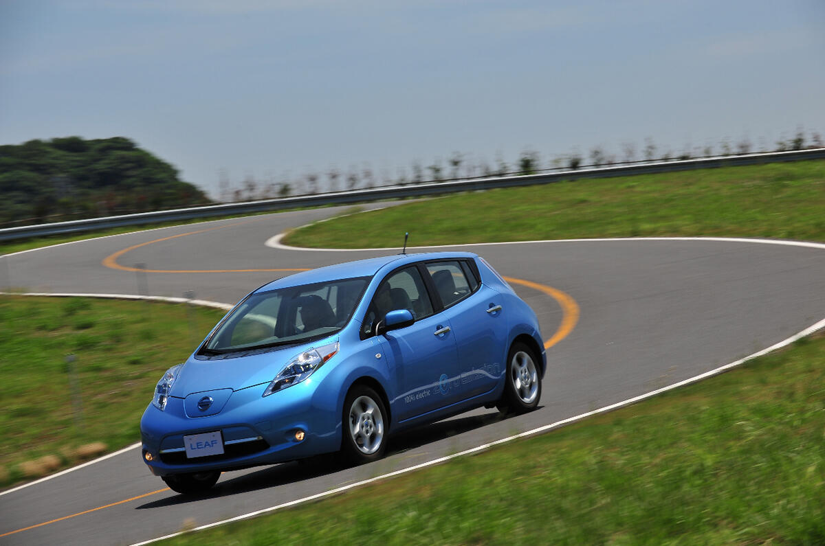 Nissan Leaf on sale 1 September