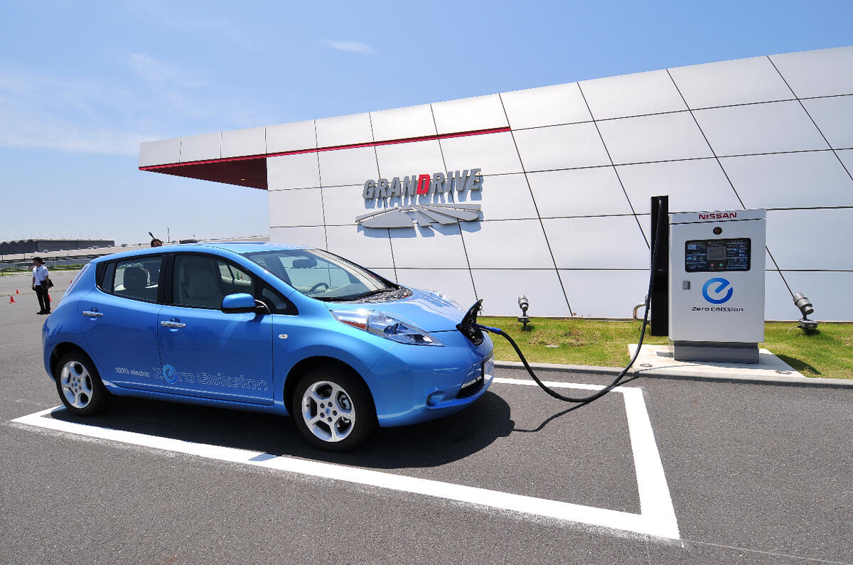 Tesla Nissan Leaf is primitive Autocar
