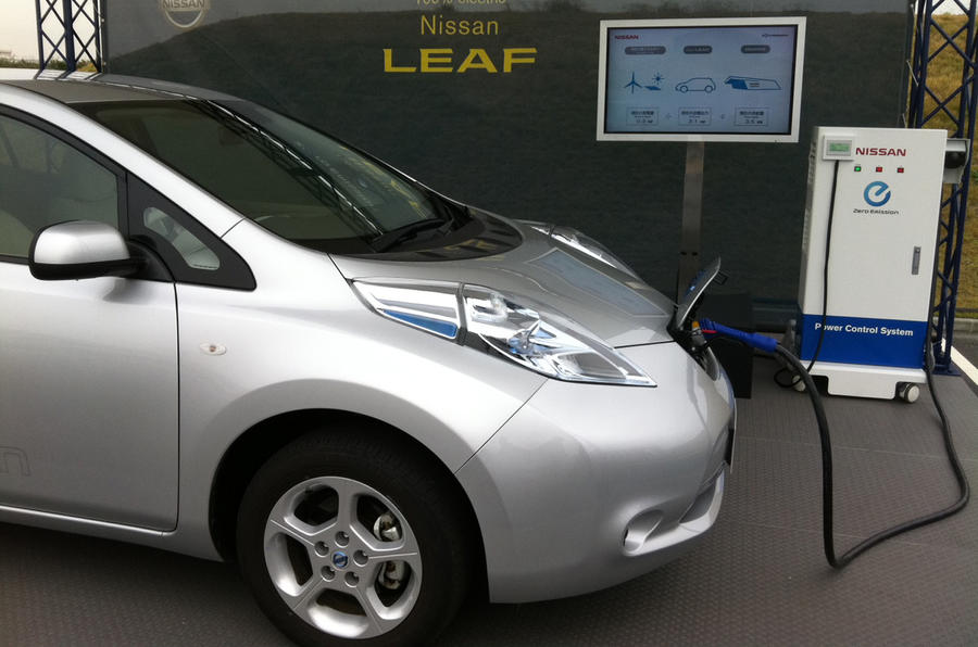 Nissan Leaf ‘can power your home’