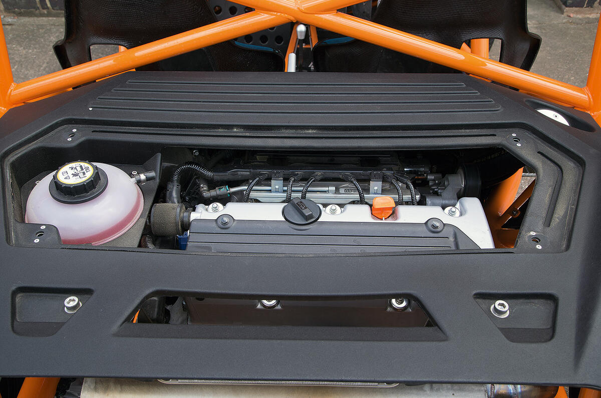 Ariel Nomad's 2.4-litre Honda engine